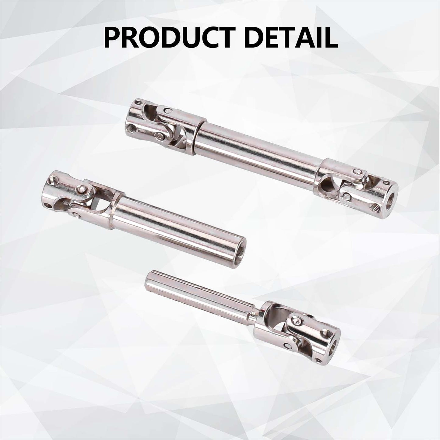 FEDCO FCX24 Driveshafts Steel Center Drive Shaft for FMS FCX24 K5 Blazer FCX LC80 Upgrades 1/24 RC Crawler