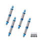 FEDCO FCX10 Oil-Filled Shocks 112mm Shock Absorber, CNC Aluminum Threaded Oil Damper With Dual-Stage Spring For FMS FCX10 LC80 K5 Upgrades