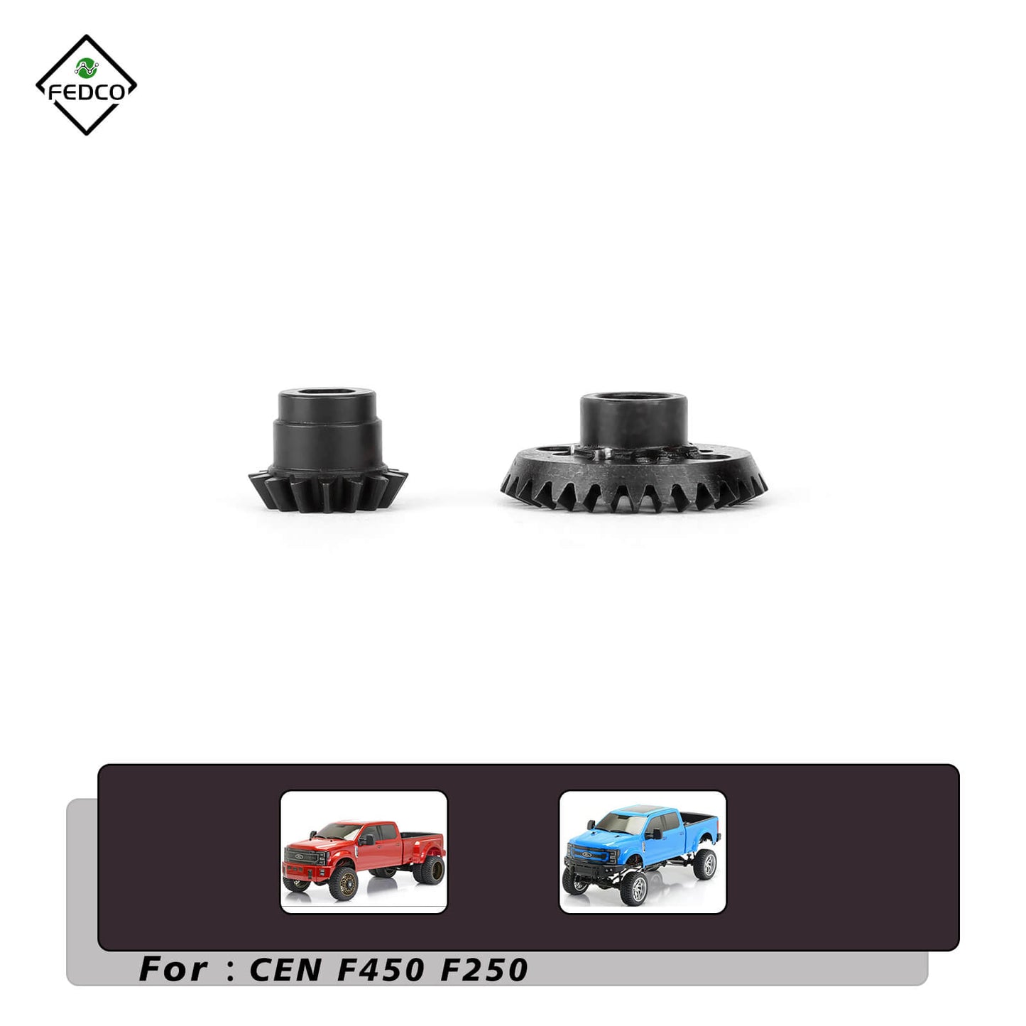 FEDCO Cen Racing F450 F250 Gear 30T/13T Axles Bevel Gears For CEN F450 F250 Upgrade Parts