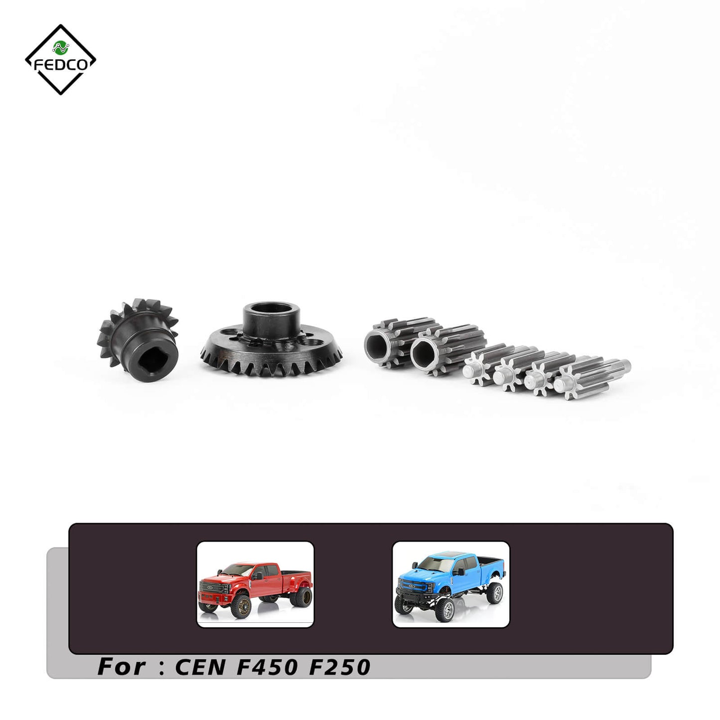 FEDCO Cen Racing F450 F250 Gear 30T/13T Differential Bevel Gears For CEN F450 F250 Upgrade Parts