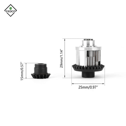 FEDCO Cen Racing F450 Diff 30T/13T Differential Metal Transmission For CEN F450 F250 Upgrade Parts