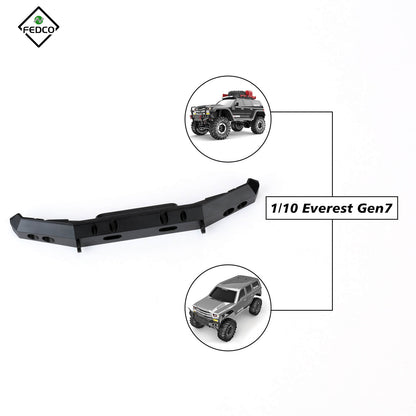 FEDCO Front Rear Bumper Set For RedCat Everest Gen7 RC Crawler Upgrade Parts