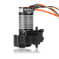 FEDCO UTB18 Motor Transmission with Hobbywing QUICRUN Fusion Mini16 3000KV Brushless Motor ESC Combo 2in1 FOC System for Axial UTB18 Capra 4WD & 4WS Upgrades 1/18 RC Crawler