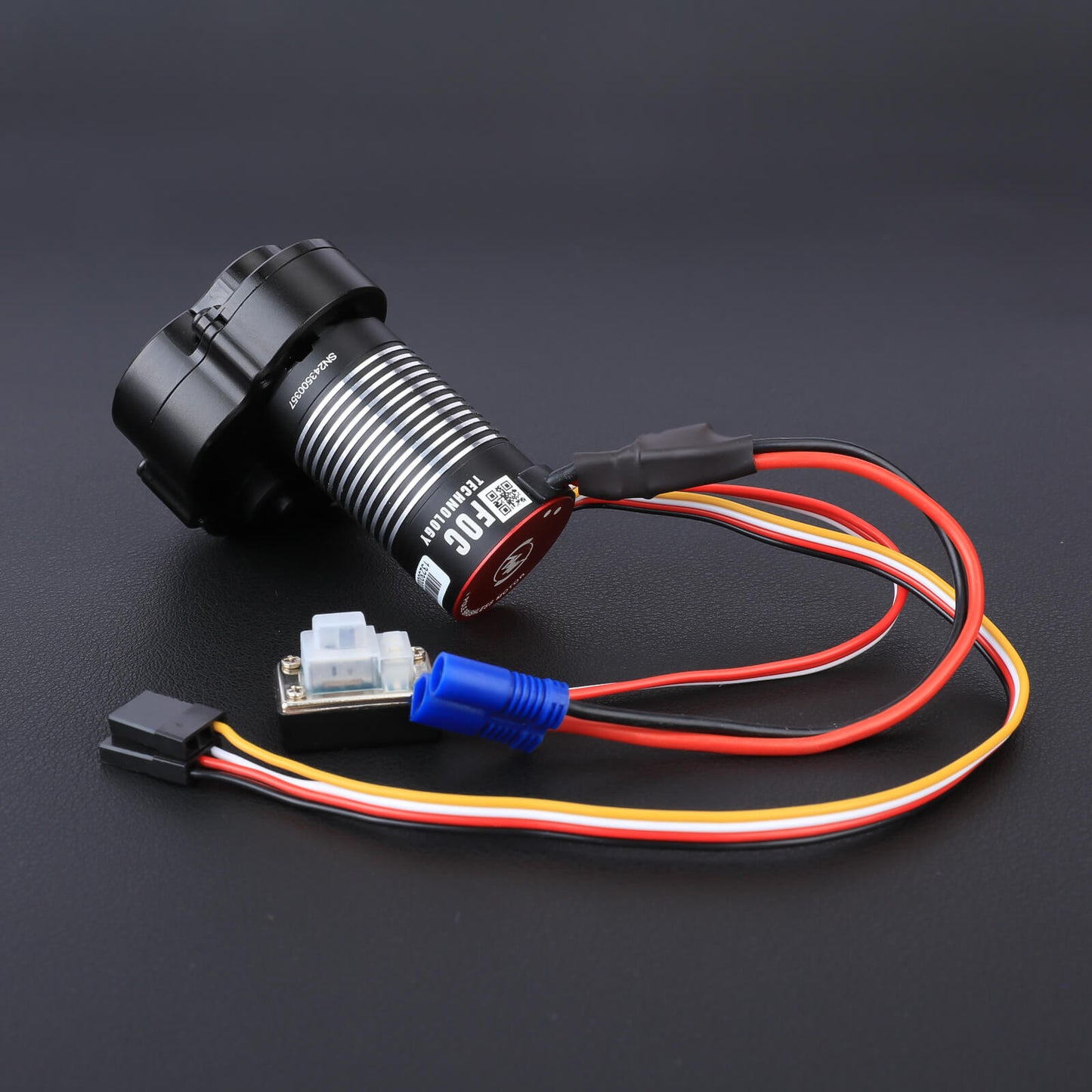 FEDCO UTB18 Motor Transmission with Hobbywing QUICRUN Fusion Mini16 3000KV Brushless Motor ESC Combo 2in1 FOC System for Axial UTB18 Capra 4WD & 4WS Upgrades 1/18 RC Crawler