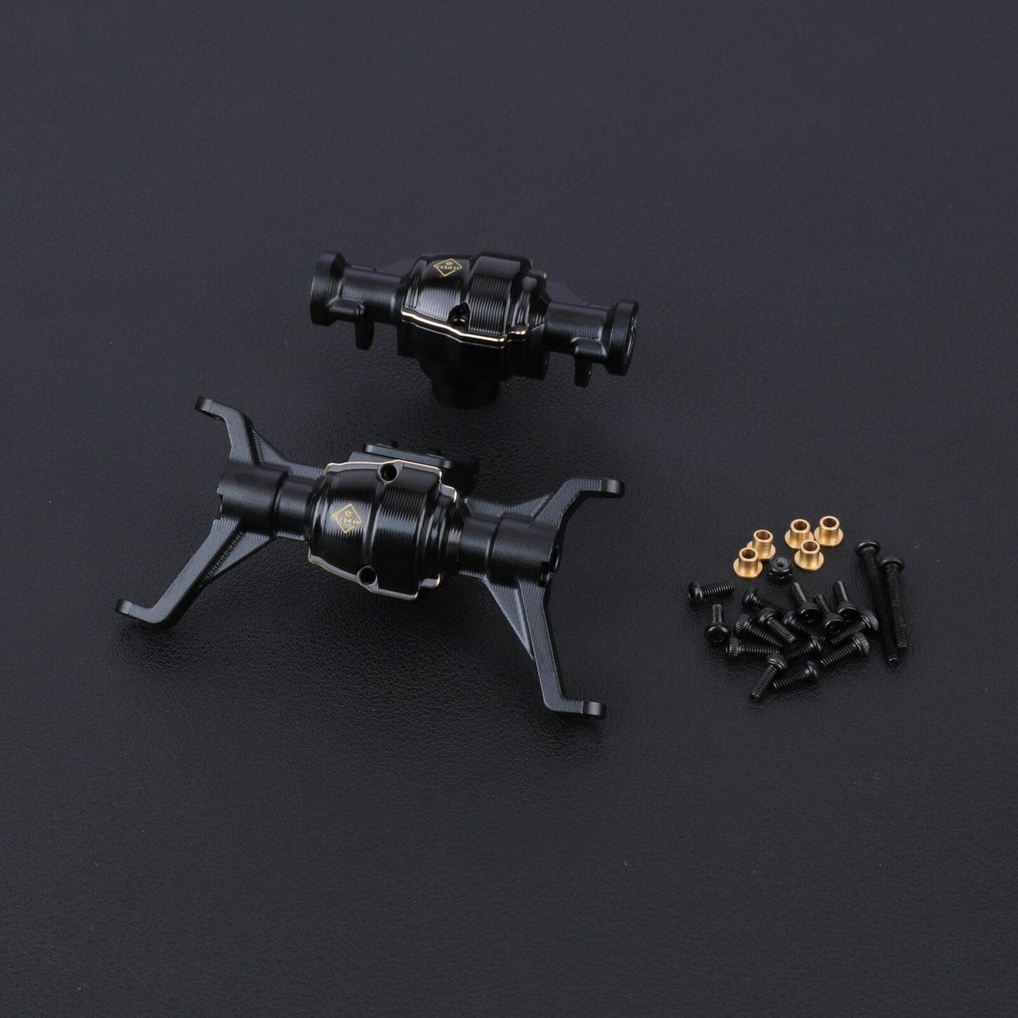 FEDCO Redcat Ascent 18 Aluminum Front and Rear Portal Axle Housing With Diff Cover For Redcat Ascent 18 Upgrade Parts 1/18 RC Crawler