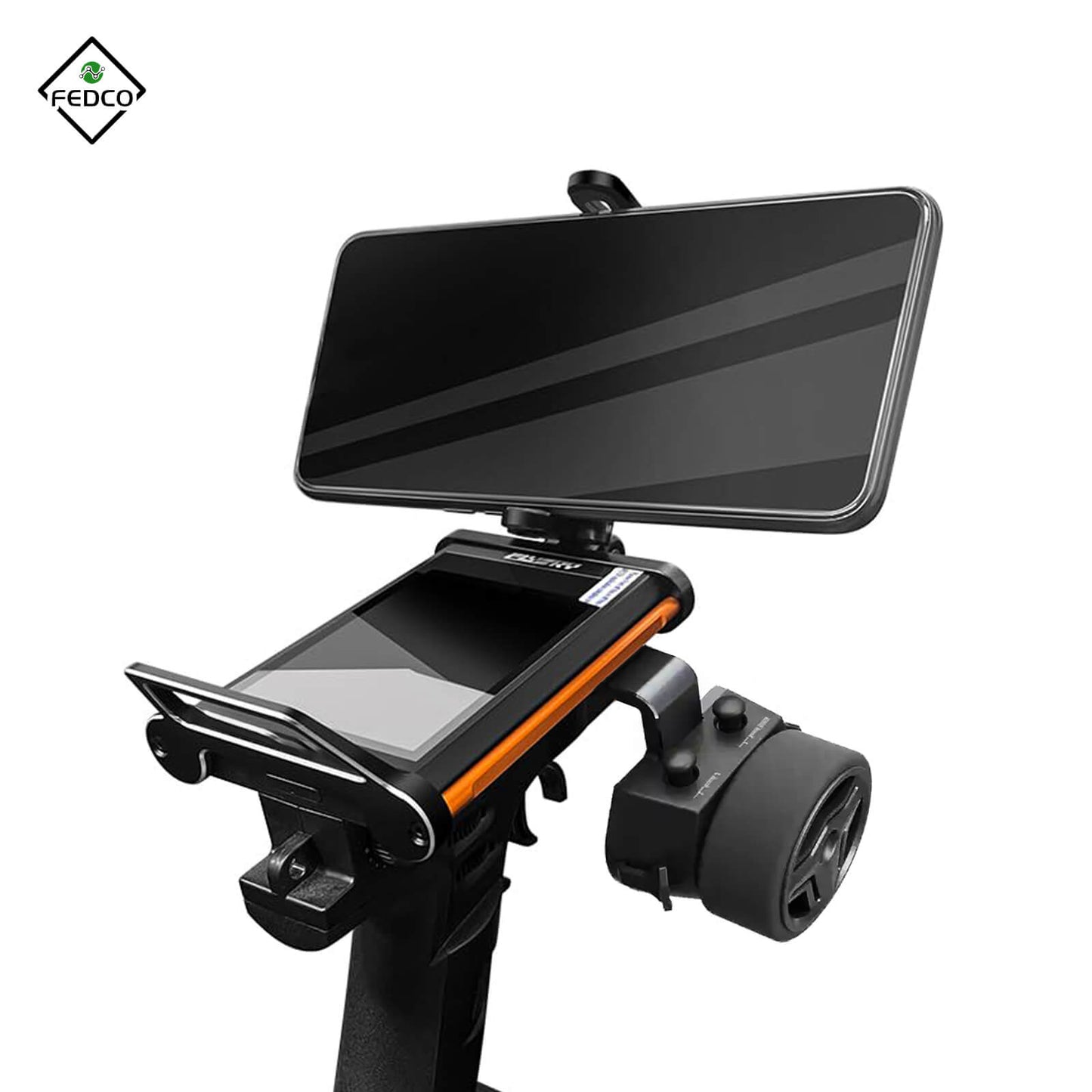 FEDCO Transmitter Protector Frame with Adjustable Phone Mount for NB4 Pro NB4 Lite NB4 Transmitter Upgrades
