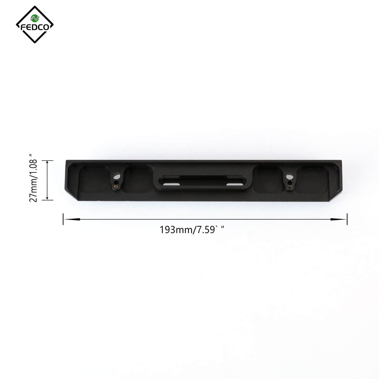FEDCO Front Rear Bumper Set For RedCat Everest Gen7 RC Crawler Upgrade Parts