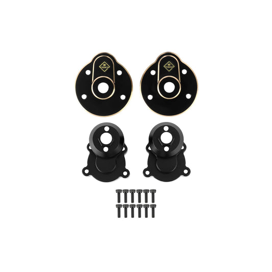 FEDCO Redcat Ascent 18 Rear Outer Portal Housing With Brass Axles Cover For Redcat Ascent 18 Upgrade Parts 1/18 RC Crawler