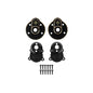 FEDCO Redcat Ascent 18 Rear Outer Portal Housing With Brass Axles Cover For Redcat Ascent 18 Upgrade Parts 1/18 RC Crawler