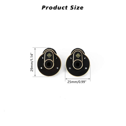 FEDCO Redcat Ascent 18 Rear Outer Portal Housing With Brass Axles Cover For Redcat Ascent 18 Upgrade Parts 1/18 RC Crawler