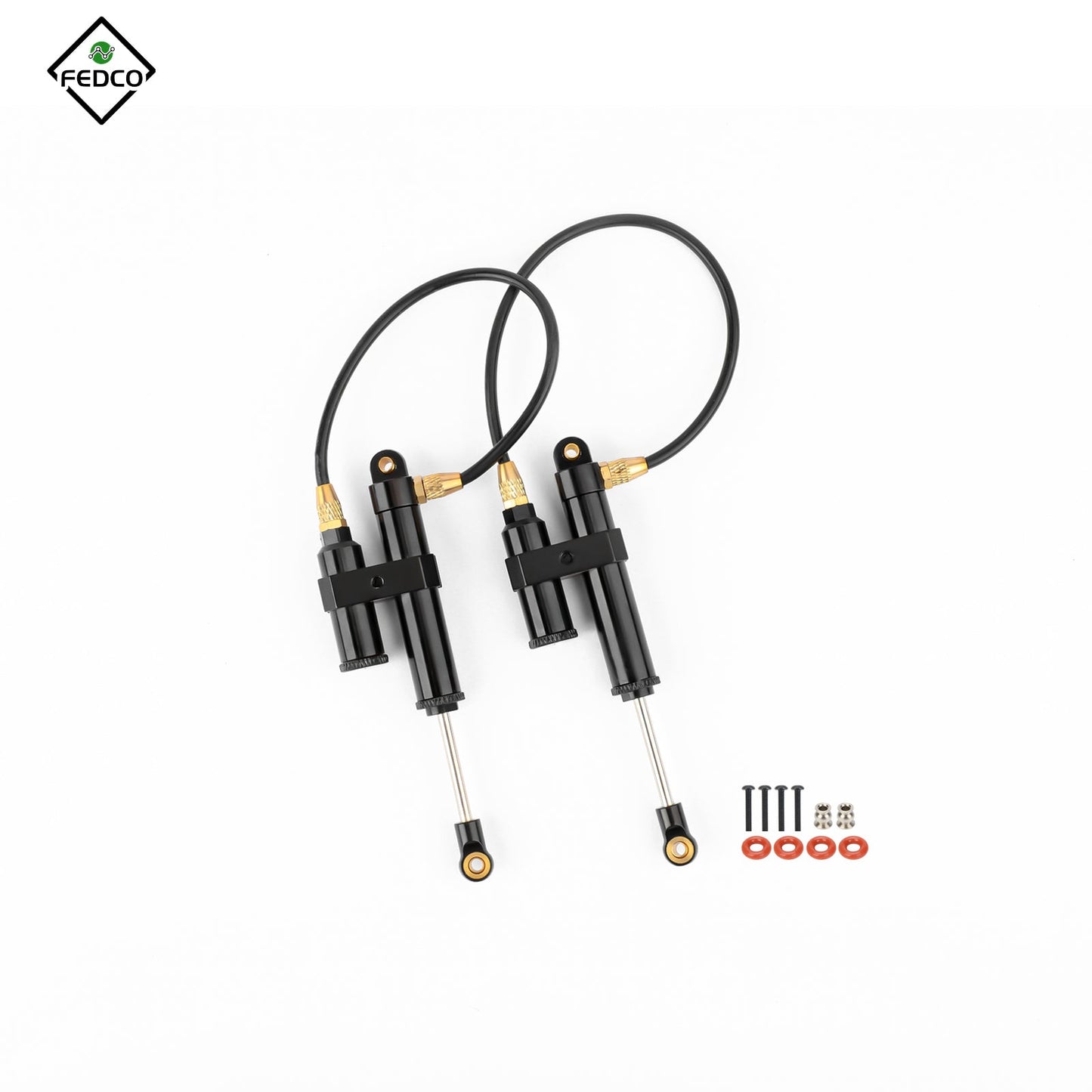 FEDCO 112MM Shocks Negative Pressure Shocks For RedCat Everest Gen7 SCX10 Upgrade Parts 1/10 RC Crawler