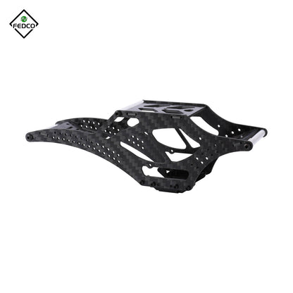 FEDCO SCX24 LCG Chassis Carbon Fiber Chassis Frame Kit for Axial SCX24 Upgrade Parts 1/24 RC Crawler