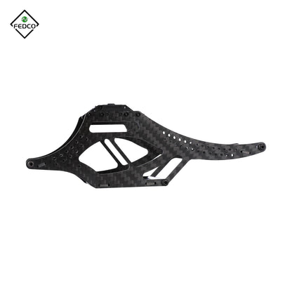 FEDCO SCX24 LCG Chassis Carbon Fiber Chassis Frame Kit for Axial SCX24 Upgrade Parts 1/24 RC Crawler