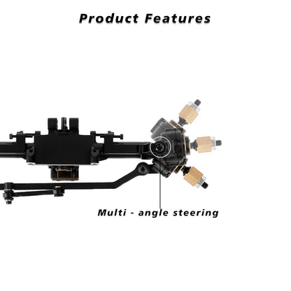 FEDCO SCX24 Axles + 20 MM Portal Axles For SCX24 Upgrade Parts 1/24 RC Crawler