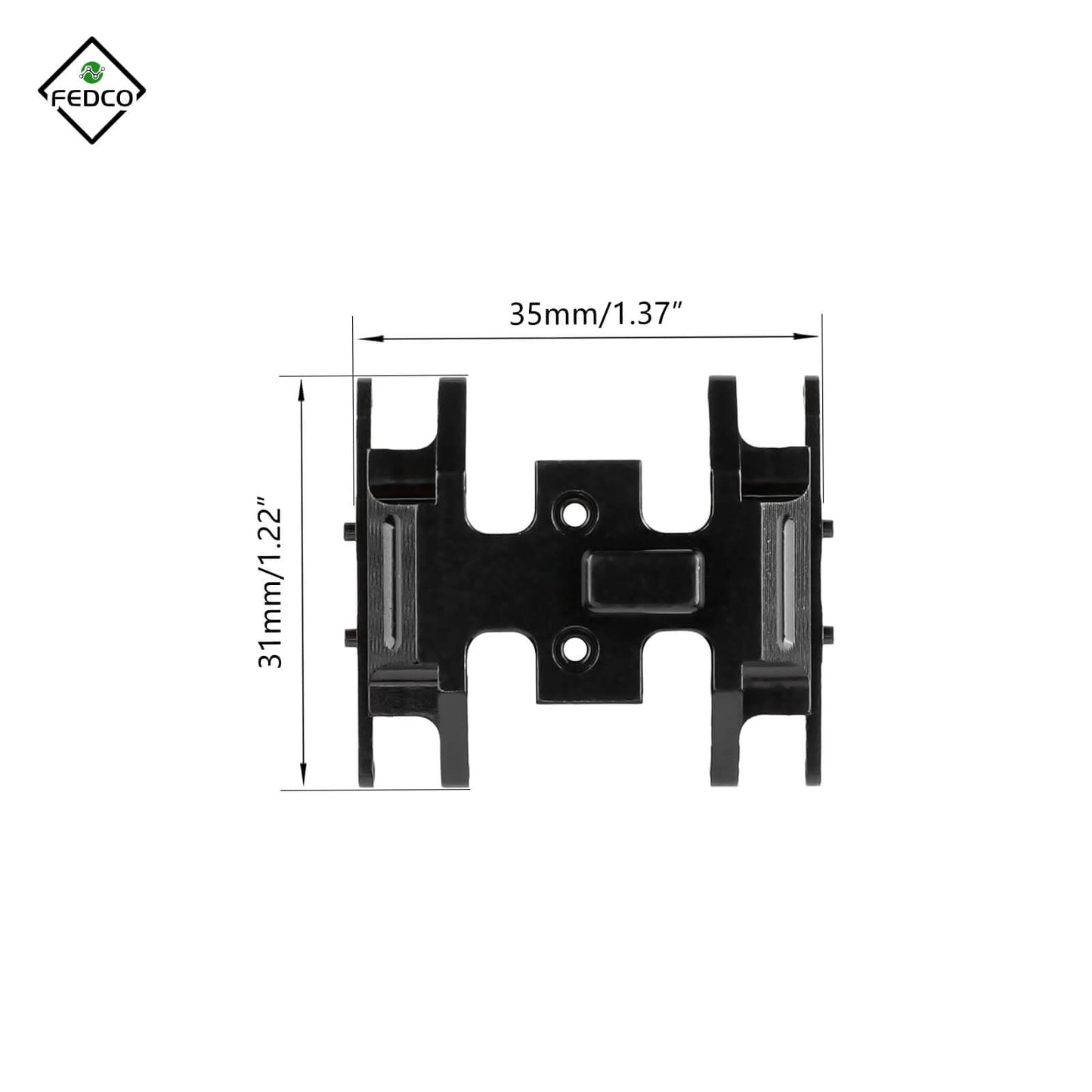 FEDCO SCX24 Skid Plate For Axial SCX24 Upgrade Parts 1/24 RC Crawler