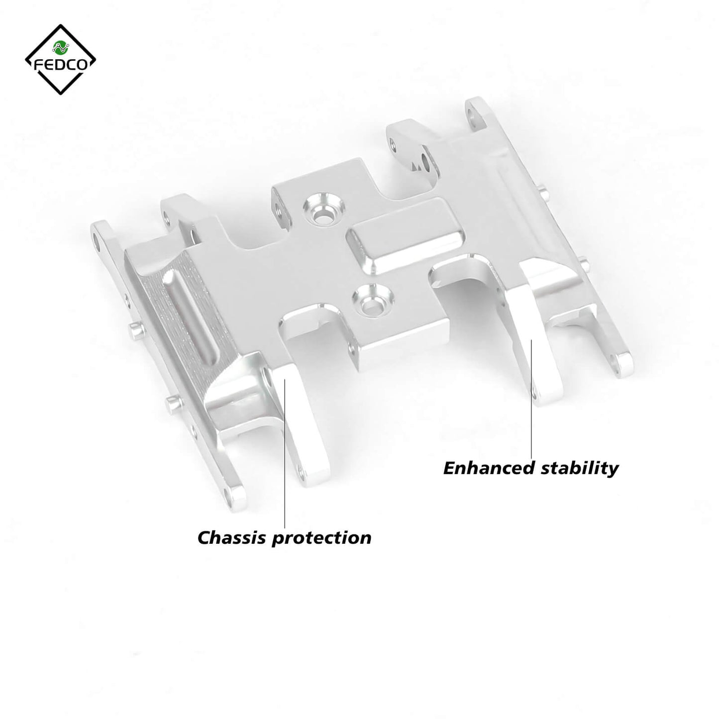 FEDCO SCX24 Skid Plate For Axial SCX24 Upgrade Parts 1/24 RC Crawler