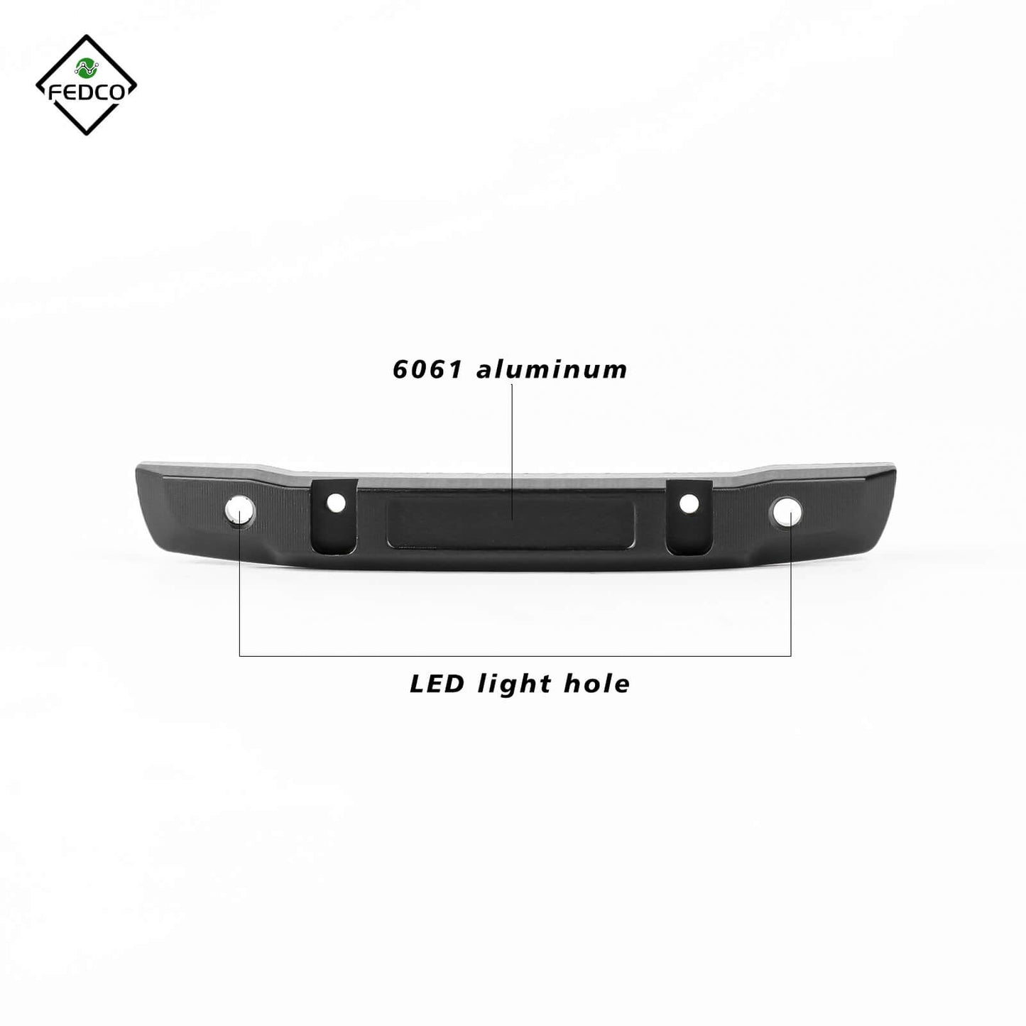 FEDCO SCX24 Front Bumper For Axial SCX24 Upgrades 1/24 RC Crawler