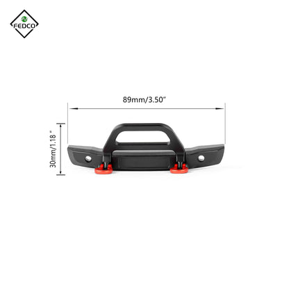 FEDCO SCX24 Front Bumper For Axial SCX24 Upgrades 1/24 RC Crawler