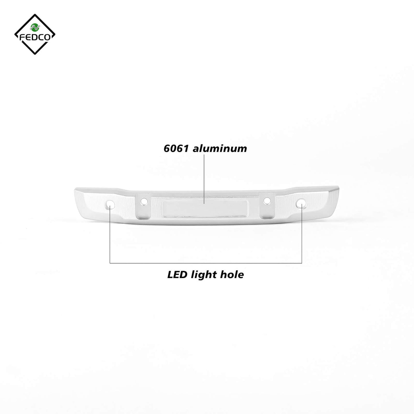 FEDCO SCX24 Front Bumper For Axial SCX24 Upgrades 1/24 RC Crawler