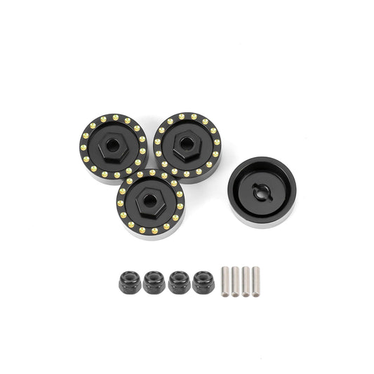 FEDCO SCX24 Wheel Weights 9g Counterweight For Axial SCX24 Upgrade Parts 1/24 RC Crawler