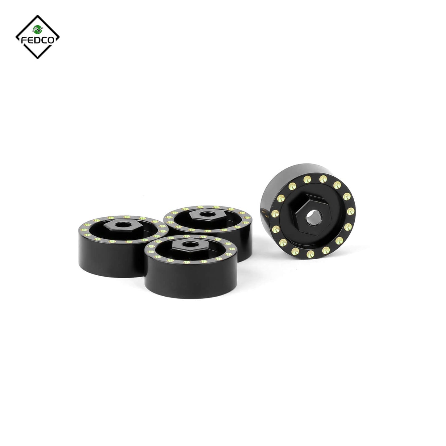 FEDCO SCX24 Wheel Weights 9g Counterweight For Axial SCX24 Upgrade Parts 1/24 RC Crawler