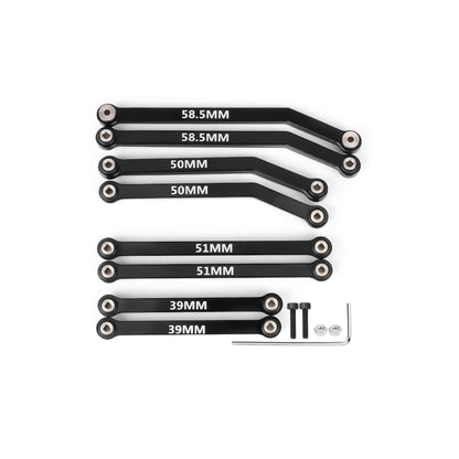 FEDCO SCX24 Steering Links For Axial SCX24 Upgrades Wrangler JLU C10 Bronco 1/24 RC Crawler