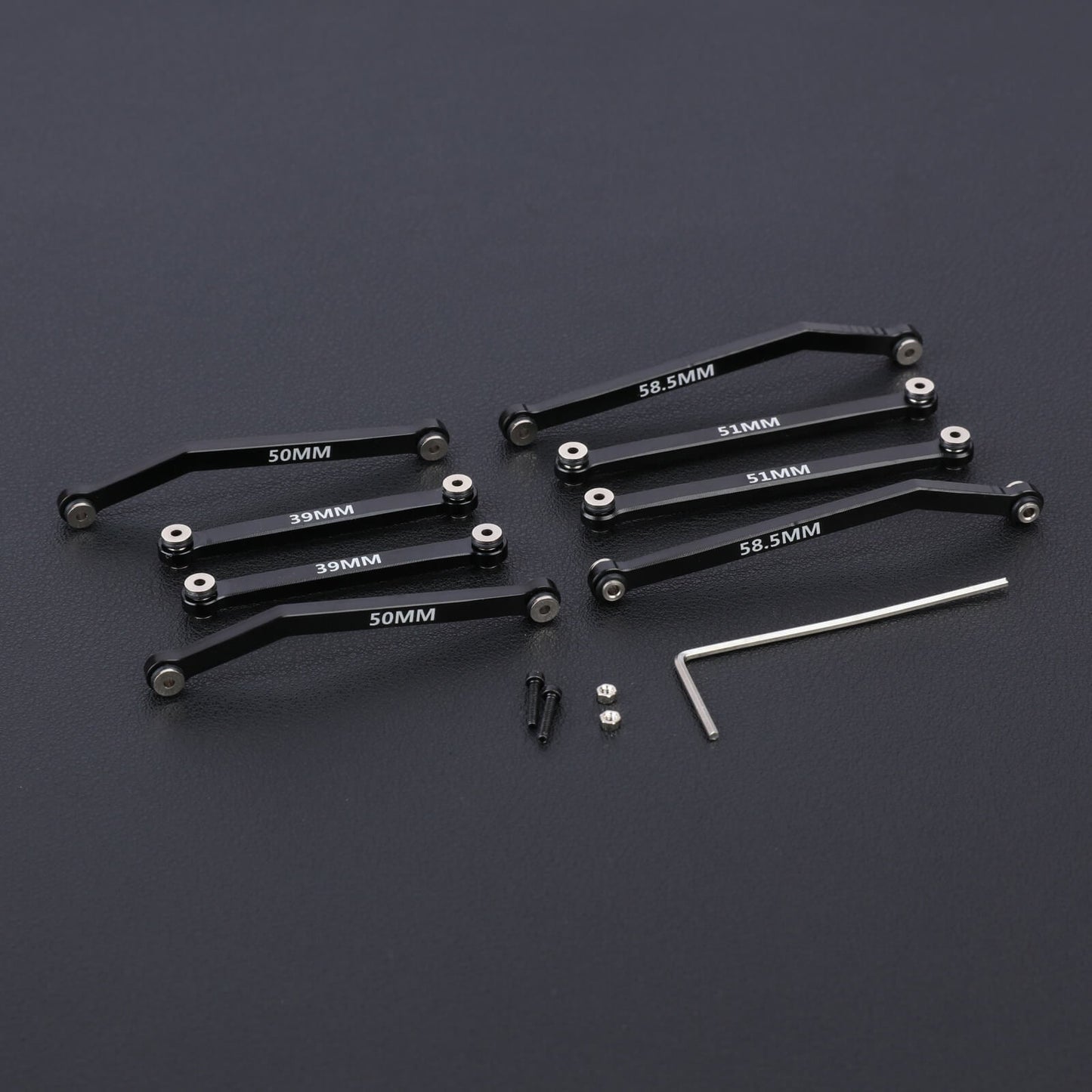 FEDCO SCX24 Steering Links For Axial SCX24 Upgrades Wrangler JLU C10 Bronco 1/24 RC Crawler