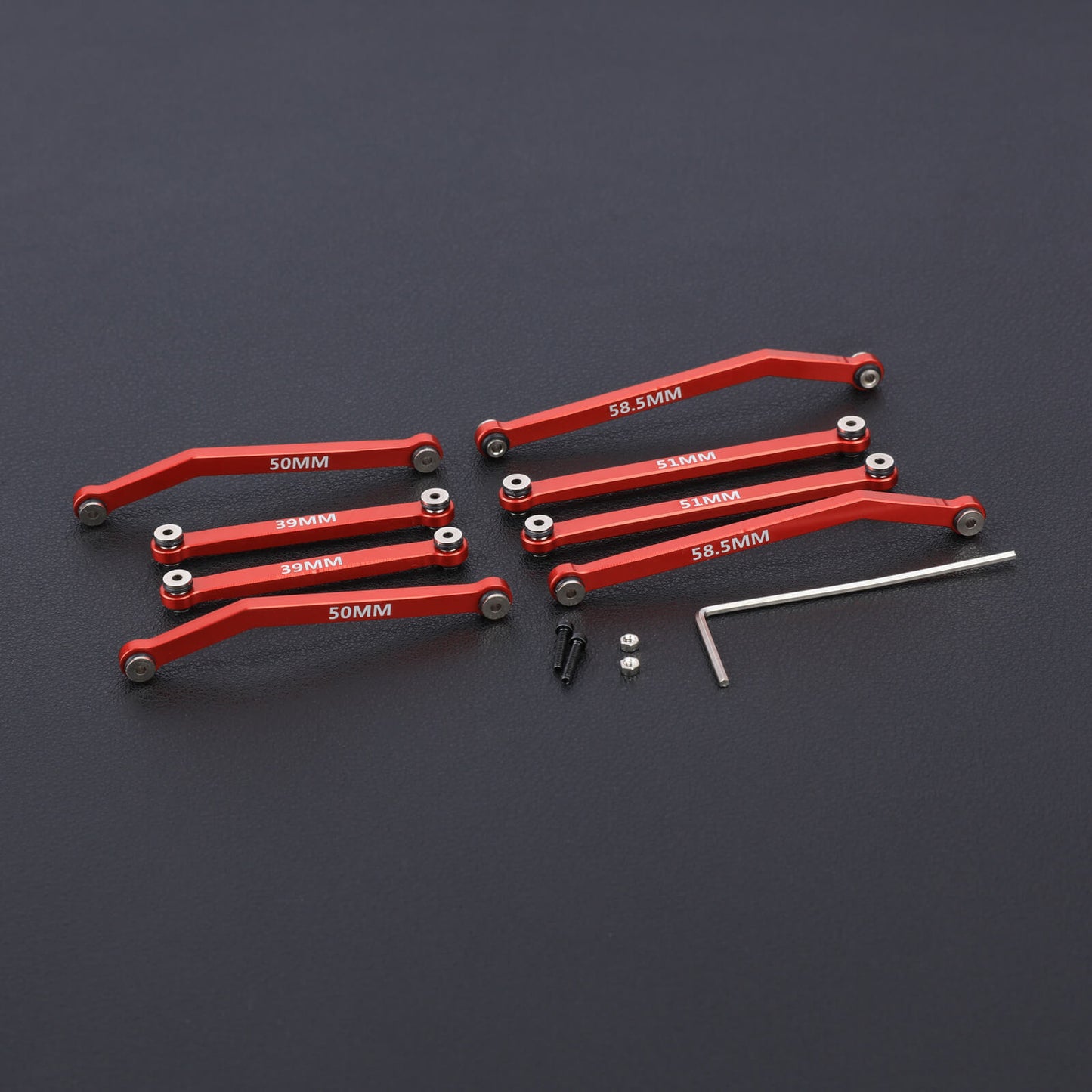 FEDCO SCX24 Steering Links For Axial SCX24 Upgrades Wrangler JLU C10 Bronco 1/24 RC Crawler