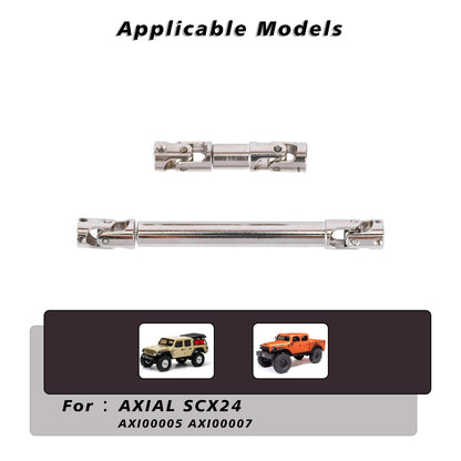 FEDCO SCX24 DriveShaft 35-42MM 69-93MM For Axial SCX24 JT Gladiator Upgrade Parts AXI00005