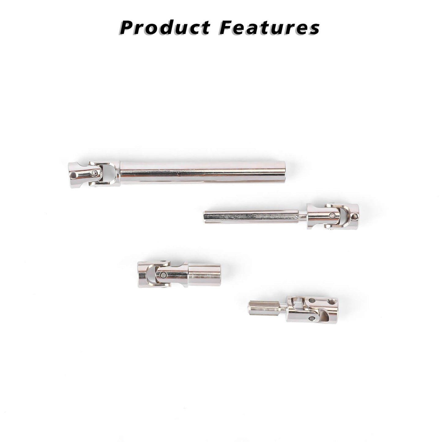 FEDCO SCX24 DriveShaft 35-42MM 69-93MM For Axial SCX24 JT Gladiator Upgrade Parts AXI00005