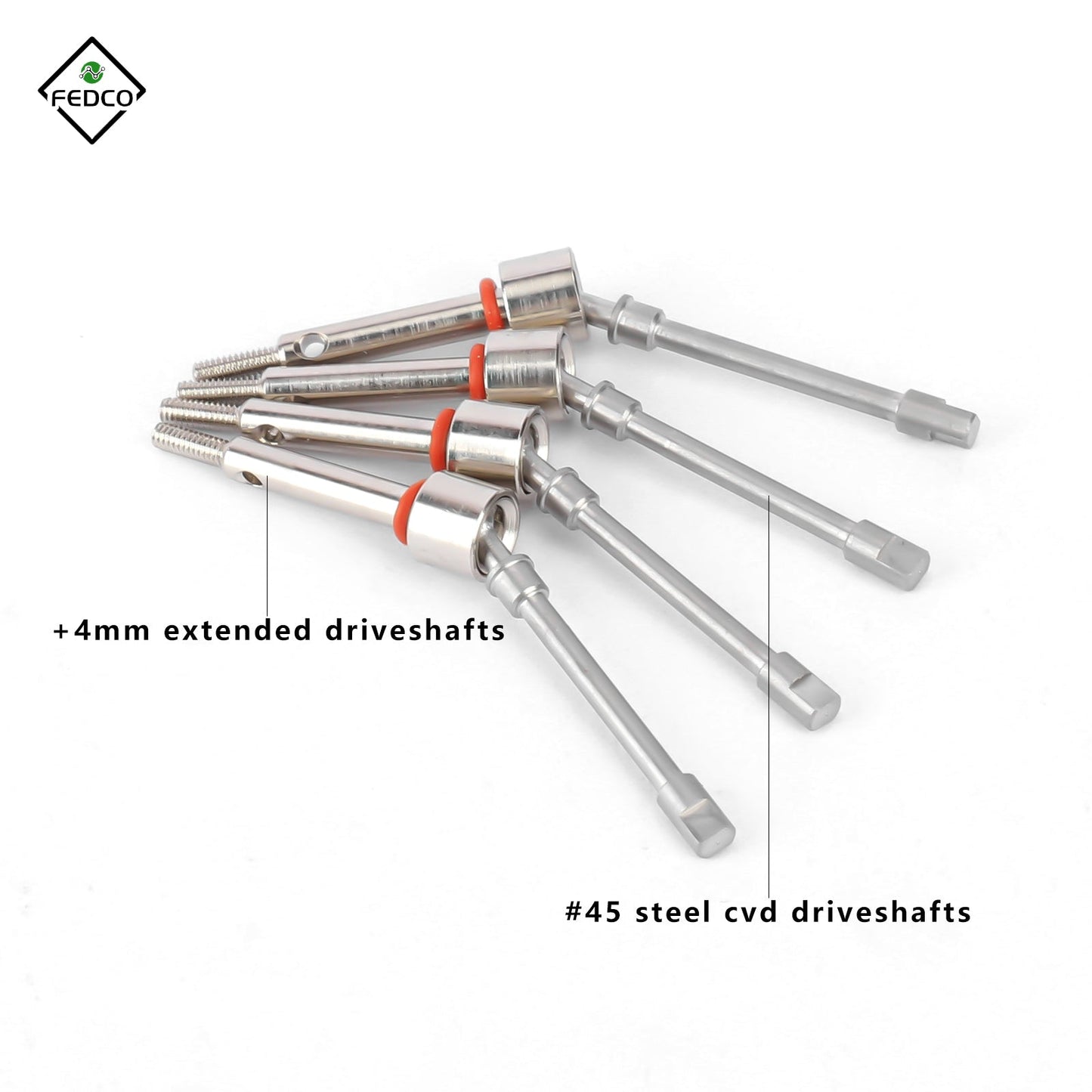 FEDCO SCX24 Drive Shaft Extension For Axial SCX24 Upgrade Parts 1/24 RC Crawler