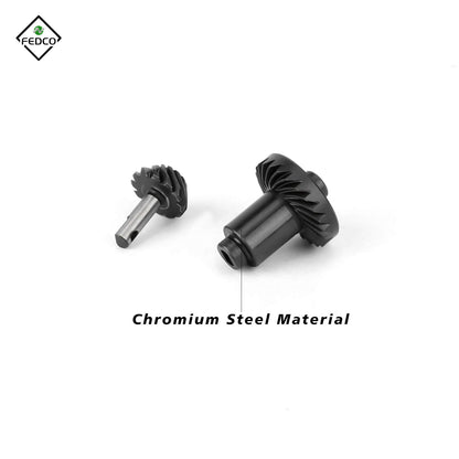 FEDCO Hobbyplus CR18P Gears 24/12T Overdrive Helical Gear For HobbyPlus CR18P Furitek Arktos Upgrades 1/18 RC Crawler