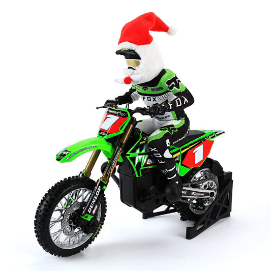 Method RC Moto Accessory Santa Helmet Cover for Losi Promoto-MX