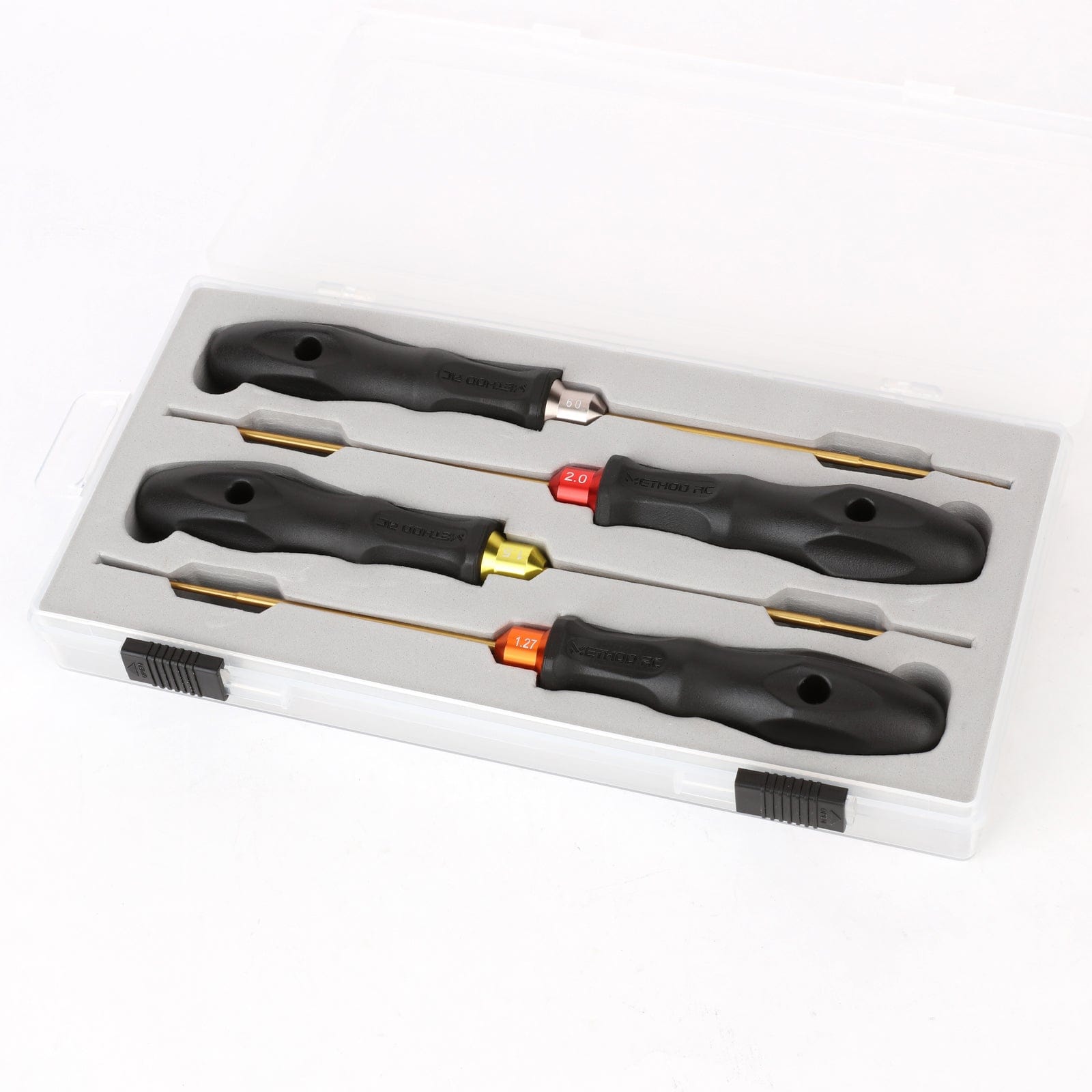 Method RC RC Tools Metric Hex Driver Set (0.9, 1.27/0.05", 1.5, 2.0mm) 4pcs - RC Tools