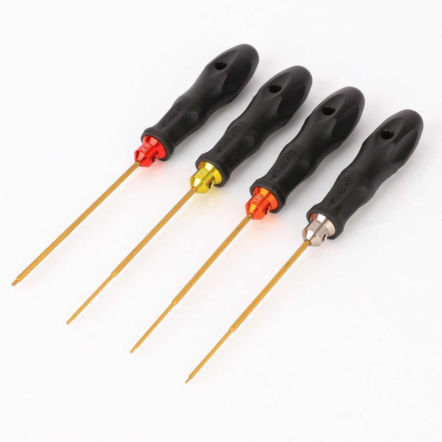 Method RC RC Tools Metric Hex Driver Set (0.9, 1.27/0.05", 1.5, 2.0mm) 4pcs - RC Tools