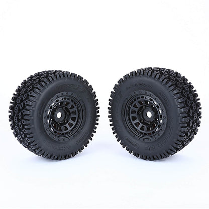 Method RC Tire and Wheel Geoform Off-Road Belted 1/8th Monster Truck Tires on Array 17mm Hex Wheels (2pcs, Glued)