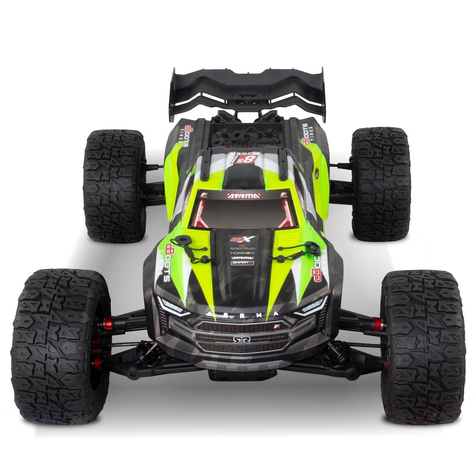 Method RC Tire and Wheel Terraform All-Terrain Belted 1/5th Monster Truck Tires on Array 24mm Hex Wheels (2pcs, Glued)