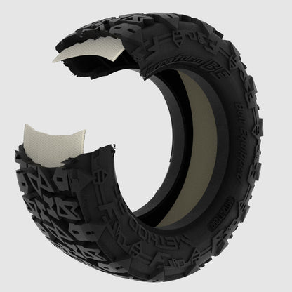 Method RC Tire and Wheel Terraform All-Terrain Belted 1/7, 1/8 Short Course Tires on Switch 17mm Hex (2pcs, Glued)