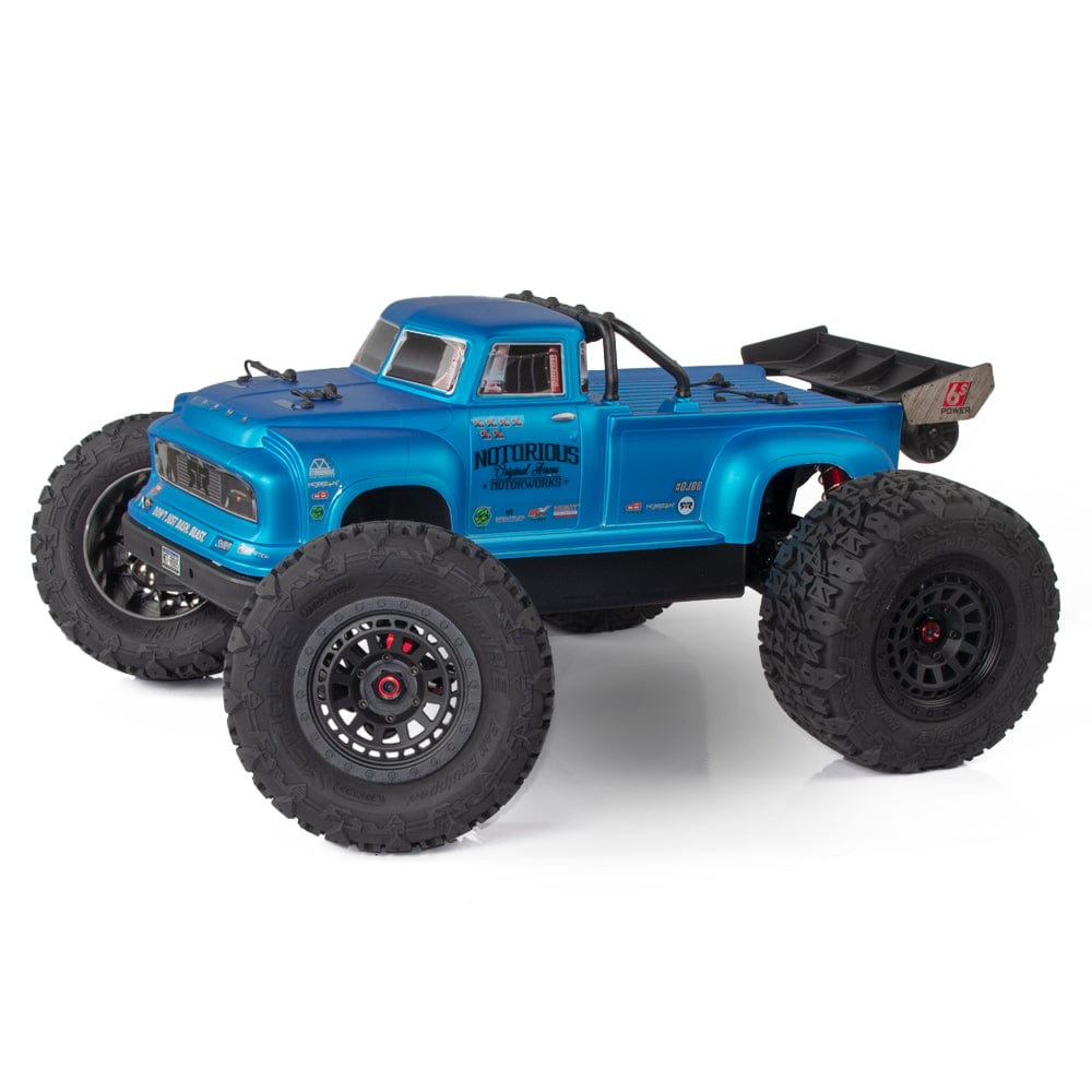 Method RC Tire and Wheel Terraform All-Terrain Belted 1/8th Monster Truck Tires on Array 17mm Hex Wheels (2pcs, Glued)