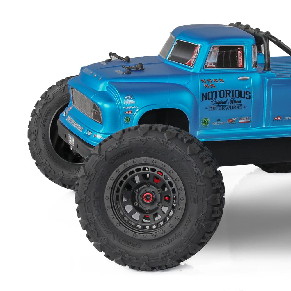 Method RC Tire and Wheel Terraform All-Terrain Belted 1/8th Monster Truck Tires on Array 17mm Hex Wheels (2pcs, Glued)