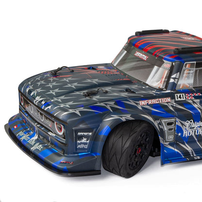 Method RC Tire and Wheel Velociter Belted 1/7th On-Road Tires on Hive 17mm Hex Wheels (2pcs, not glued)