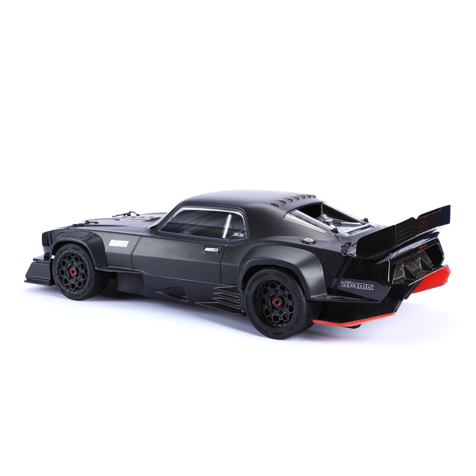 Method RC Tire and Wheel Velociter Belted 1/7th On-Road Tires on Hive 17mm Hex Wheels, Felony Rear, 54/106 (2pcs, Glued)