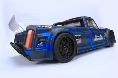 Method RC Tire and Wheel Velociter Belted 1/7th On-Road Tires on Hive 17mm Hex Wheels, Rear, 54/100 (2pcs, Glued)