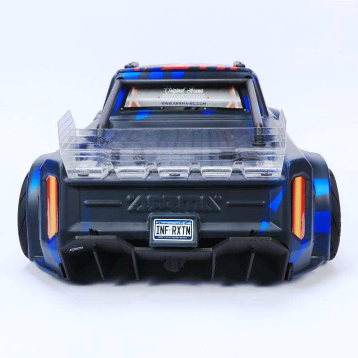 Method RC Tire and Wheel Velociter Belted 1/7th On-Road Tires on Hive 17mm Hex Wheels, Rear, 54/100 (2pcs, Glued)