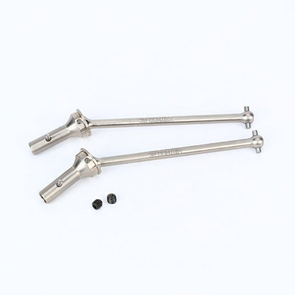 Method RC Titanium CVD's Titanium CVDs, 124mm, for Arrma 1/7 On-Road Vehicles, F/R (2pcs)
