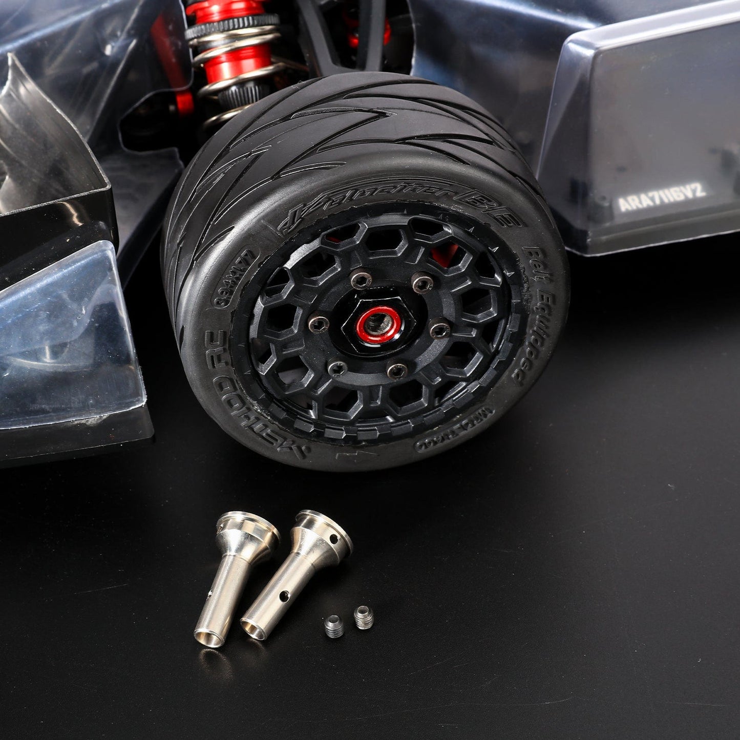 Method RC Titanium CVD's Titanium Stub Axle Replacement for MTD4000 (2pcs)