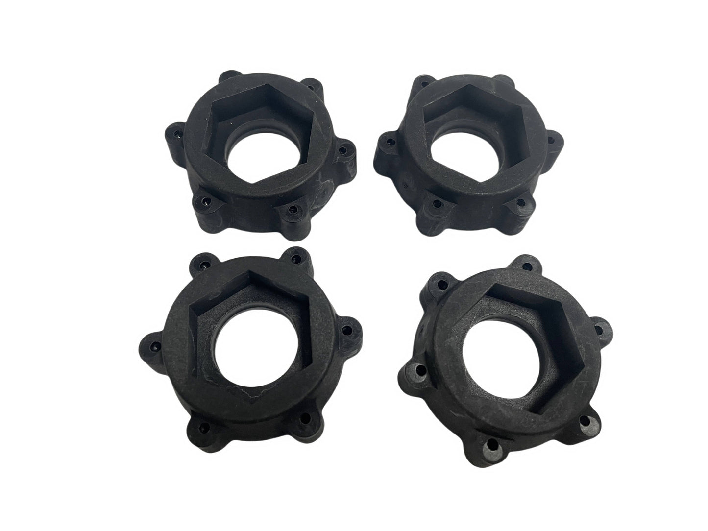 Method RC Wheel Hexes Stock plastic hex adaptor for Arrma of 1/5th Monster Truck tire, 24mm hex and 14mm Thickness (4pcs)