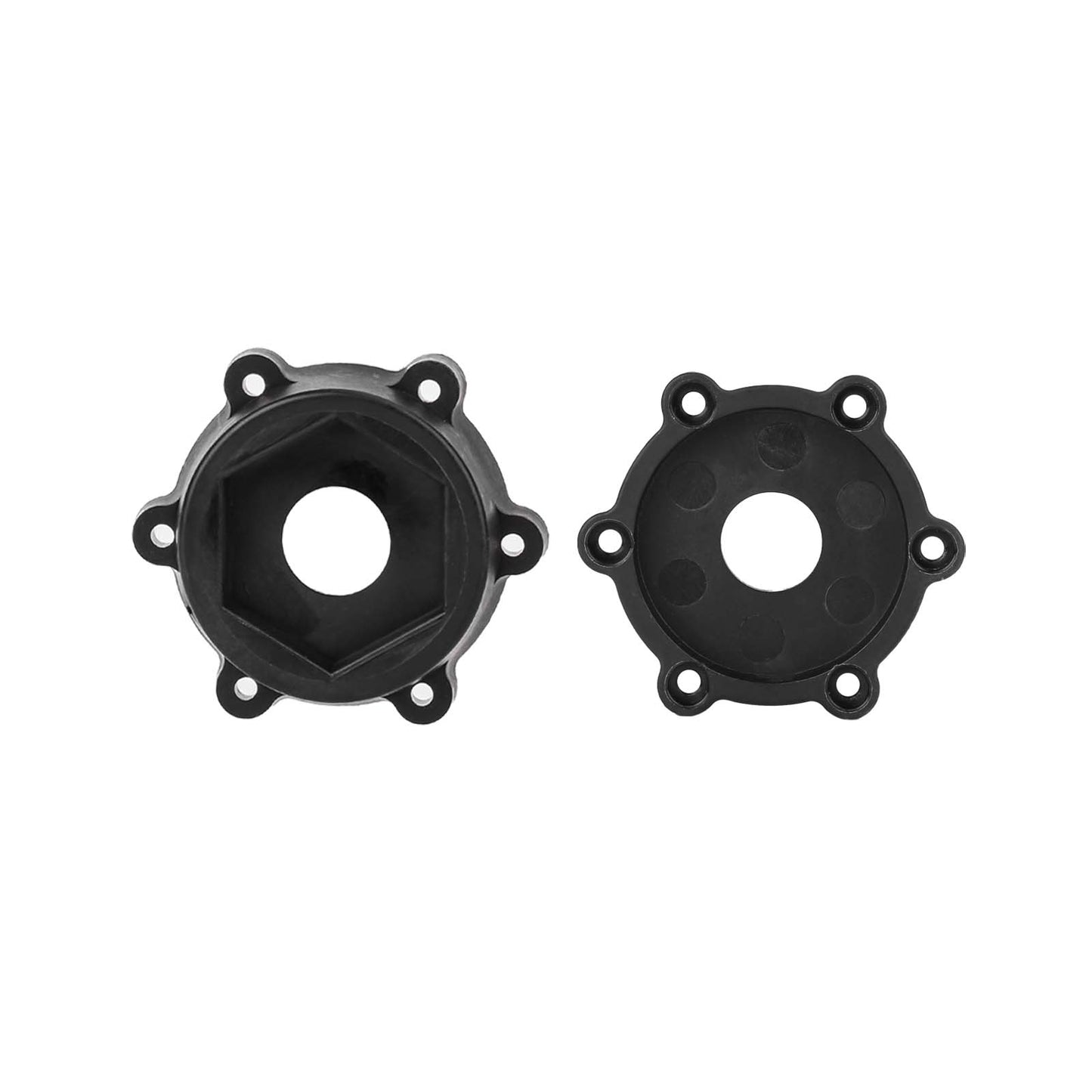 Method RC Wheel Hexes stock plastic hex adaptor for Traxxas X-Maxx of 1/5th Monster Truck tire, 24mm hex and 19mm Thickness (4pcs)
