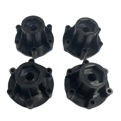 Method RC Wheel Hexes stock plastic hex adaptor of 1/10th Monster Truck tire, 12mm hex and 25mm Thickness (4pcs)