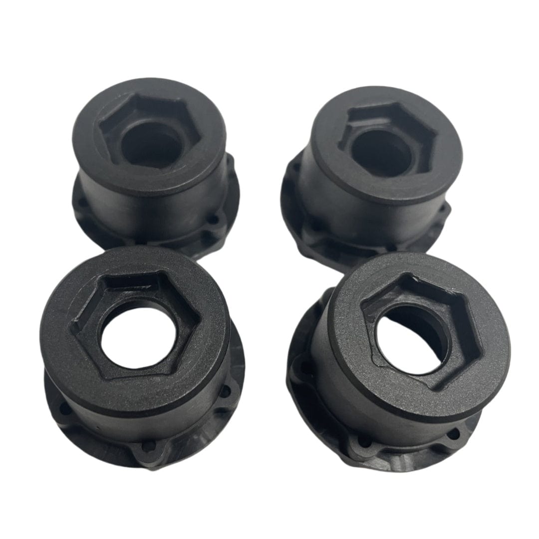 Method RC Wheel Hexes Stock plastic hex adaptor of 1/8 Monster Truck tire, 17mm hex and 24.8mm Thickness (4pcs)